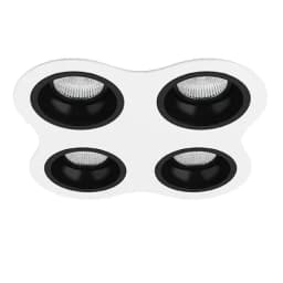 Комплект из светильников и рамки DOMINO Domino Lightstar D64607070707