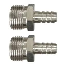 Адаптеры-соединители "елочка" 10 мм - внешняя резьба 1/2", 2 шт. 81273 FIT