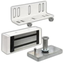 Замок М1-400(белый) электромагнитный, усилие отрыва - 400 кг