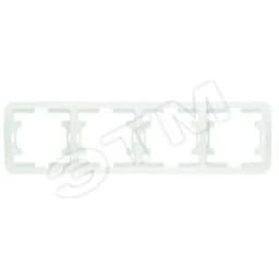 Mimoza Рамка 4 поста белая