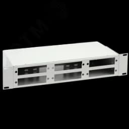 Кросс 2U оптический распределительный до 48 портов (без планок под 8п-3шт)