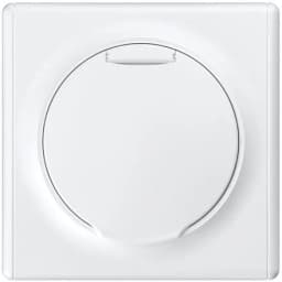 Розетка 1-м СП Florence 16А IP20 с заземл. с крышкой винтов. клеммы механизм бел. (1E10501300) OneKeyElectro 2172768