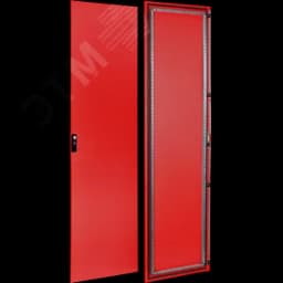 Дверь метал. 2000х800 RAL3020 красная FORMAT