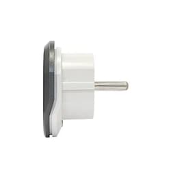 Переходник универсальный плоский с заземл. бел. 16А 250В UNIVersal 2229