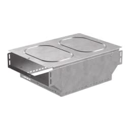 Ответвитель Т-образный вертикальный с крышкой Стандарт 400х100 Промрукав