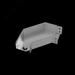 Угол горизонтальный 90 гр. 80х100 мм ПЛЮС INOX304