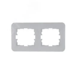 KARINA LIFE Рамка 2-ая горизонтальная б/вст белая