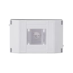 Корпус навесной ЩРН-П-2/4 12.5х7.8х5.8 2-4мод. IP30 пластик. бел. DEKraft 31031DEK