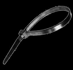 Хомут nylon 150x3,6 мм 100 шт. чёрный Tantos Хомут нейлоновый (кабельная стяжка)