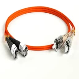 Патч-корд волоконно-оптический (шнур) Hyperline FC-D2-62-SC/PR-ST/PR-H-2M-LSZH-OR