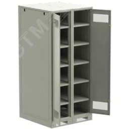 Шкаф LINEA B (пустой) 1700х900х950мм двустворчатая металлическая дверь серый ITK