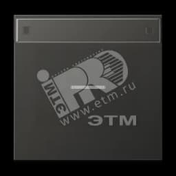 Клавиша для контрольного выключателя с подсветкой с полем для надписи антрацит JUNG