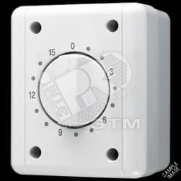 Выключатель для накладного монтажа с часовым механизмом JUNG