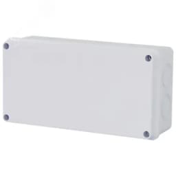 Коробка разветвительная 200*100*70 мм, 8 выбивных отверстий, IP65, светло-серая, EBX31-04-65