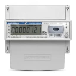 Счетчик электроэнергии CE307 R33.145.ОA.N трехфазный многотарифный, 5(60), кл.точ. 1.0, D, ЖКИ, RS485, оптопорт Мск