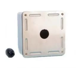 Коробка настенного монтажа для 1-го промышленного модуля Hyperline SBB-IE-1-SL