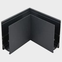 Соединитель угловой Lобразный для треков накладных Italline Atom IT0125034 black