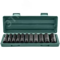 Набор головок торцевых ударных глубоких 1/2"DR, 10-24 мм, 11 предметов