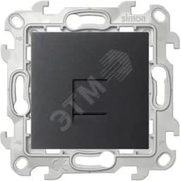 Розетка RJ45 кат 5e UTP, графит