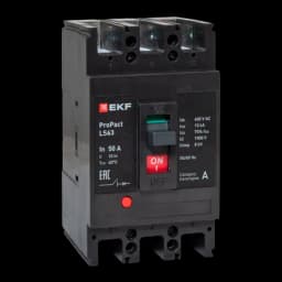 Автоматический выключатель LS63 15кА 3P 50А ProPact EKF