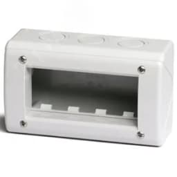 VIVA Коробка модульная настенная IP40 4 модуля для электроустановочных изделий 54740 DKC