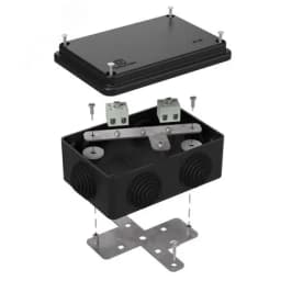 Коробка огнестойкая для о/п 40-0300-FR6.0-4 Е15-Е120 RAL7035 100х100х50 (14 шт/кор)