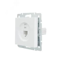 VESNA Розетка компьютерная белая 140 Lezard
