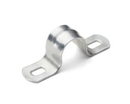 Скоба металлическая двухлапковая 38-40 мм (50 шт/уп) ПожТехКабель (851-009)