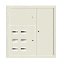 Щит этажный 6 кв. RAL9002 (1000х950х160) PROxima