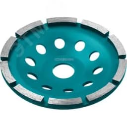 Чашка однорядная алмазная шлифовальная, d 125 мм ЗУБР