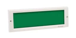 Оповещатель охранно-пожарный световой КРИСТАЛЛ-12 "Любая надпись" (зеленый) ЭиА