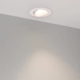 Светильник MS-ATOLL-BUILT-TURN-R94-10W Day4000 (WH, 60 deg, 230V) (Arlight, IP54 Металл, 5 лет)