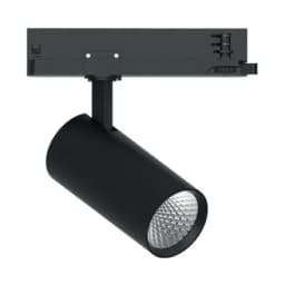 Светодиодный светильник Feron AL147 трековый на шинопровод 40W 4000K 35 градусов черный 3х фазный 51601