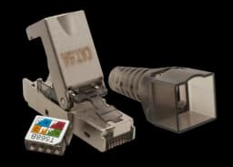 Коннектор 8P8C STP 6A (RJ-45) безынструментальный (DIY) SUPRLAN (10-0240-1)