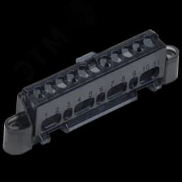 Суппорт для шин в корпус (ширина 6 модулей) TEKFOR