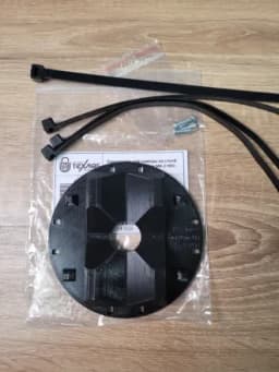 Кронштейн для камеры на столб (черный) под коробку МК-2 PRO