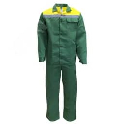 Костюм СТАНДАРТ с СОП летний куртка, брюки цвет зеленый/желтый 60-62,120-124, 170-176