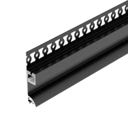 Профиль PLINTUSFANTOML2000 BLACK Arlight Алюминий 041213