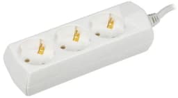Удлинитель 3х3м с заземл. 10А IP20 У03 2P+PE 250В 3х1 GENERICA WYP10-10-03-03-Z-G
