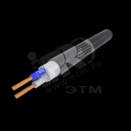 Кабель силовой ППГнг(А)-HF 2х2.5ок(N)-0.66 однопроволочный черный (бухта)