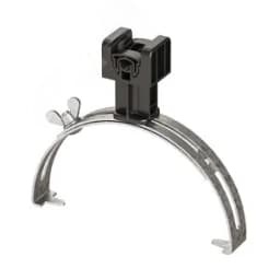 Зажим коньковый регулируемый с пластиковым держателем