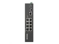 PoE коммутатор Hikvision DS3T0310HPEHS 8портовый
