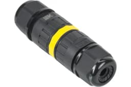Коннектор кабельный герметичный WTP-102 3 PIN IP68 IEK UWC10-I-024-3-68