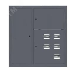 Щит этажный 5 кв. слаботочка слева RAL7024 (1000х950х150) EKF PROxima