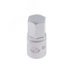 Насадка (бита) торцевая 1/4", HEX, 10 мм, L = 25 мм King Tony
