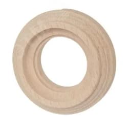 Лизетта Рамка 1 постовая, накладной монтаж, дерево, цвет Натурэль