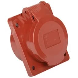 Розетка 415 скрытая с заземлением 3Р+РЕ+N 16А 380В IP44