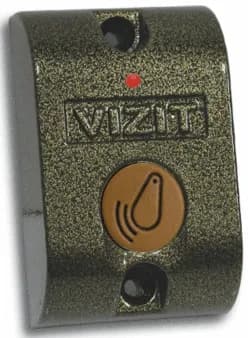 Считыватель ключей VIZIT-RF2 (RFID-125 kHz брелок EM-Marin) для контроллера VIZIT-КТМ600 RD-3 Vizit