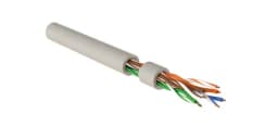 Кабель для сетей Industrial Ethernet Hyperline IUUTP4-C5E-S24/1-FRPVC-GY (500 м)