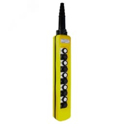 Пост кнопочный ПКТ-100 У2, IP65, вверх, вниз, влево, вправо, вперед, назад, по часовой, против часовой, быстрее, медленнее, 10NO